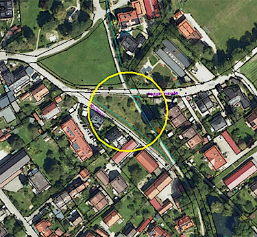 Lageplan Streuobstwiese am Kirchweg in Puchheim